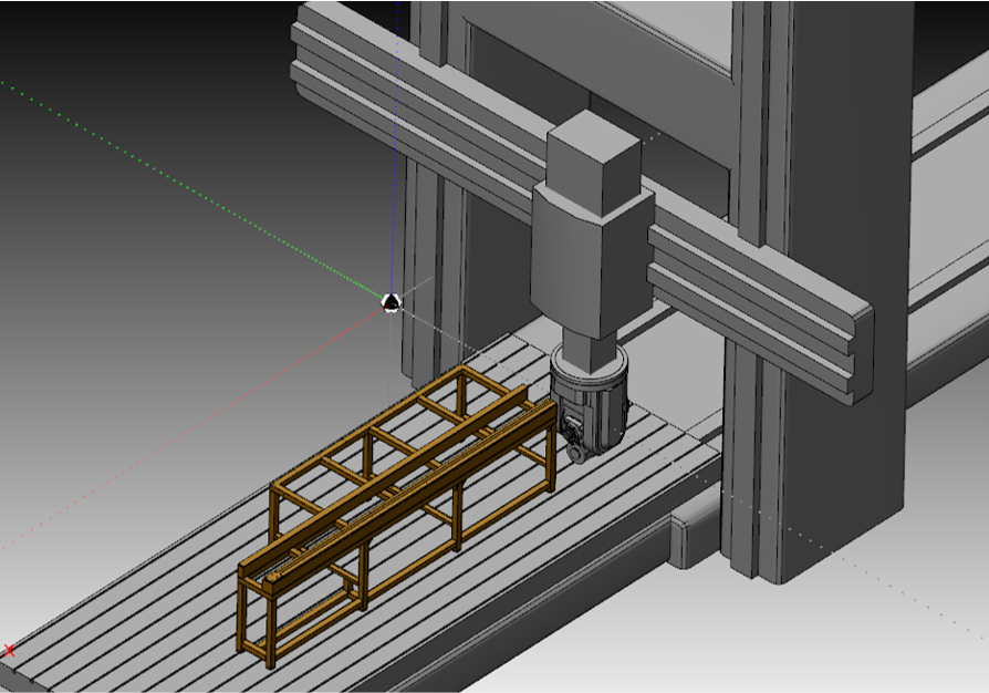 門型加工機マシンシミュレーション